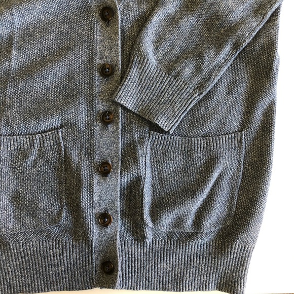 Madewell V Neck Lightweight Knit Cardigan Sweater - Picture 6 of 8